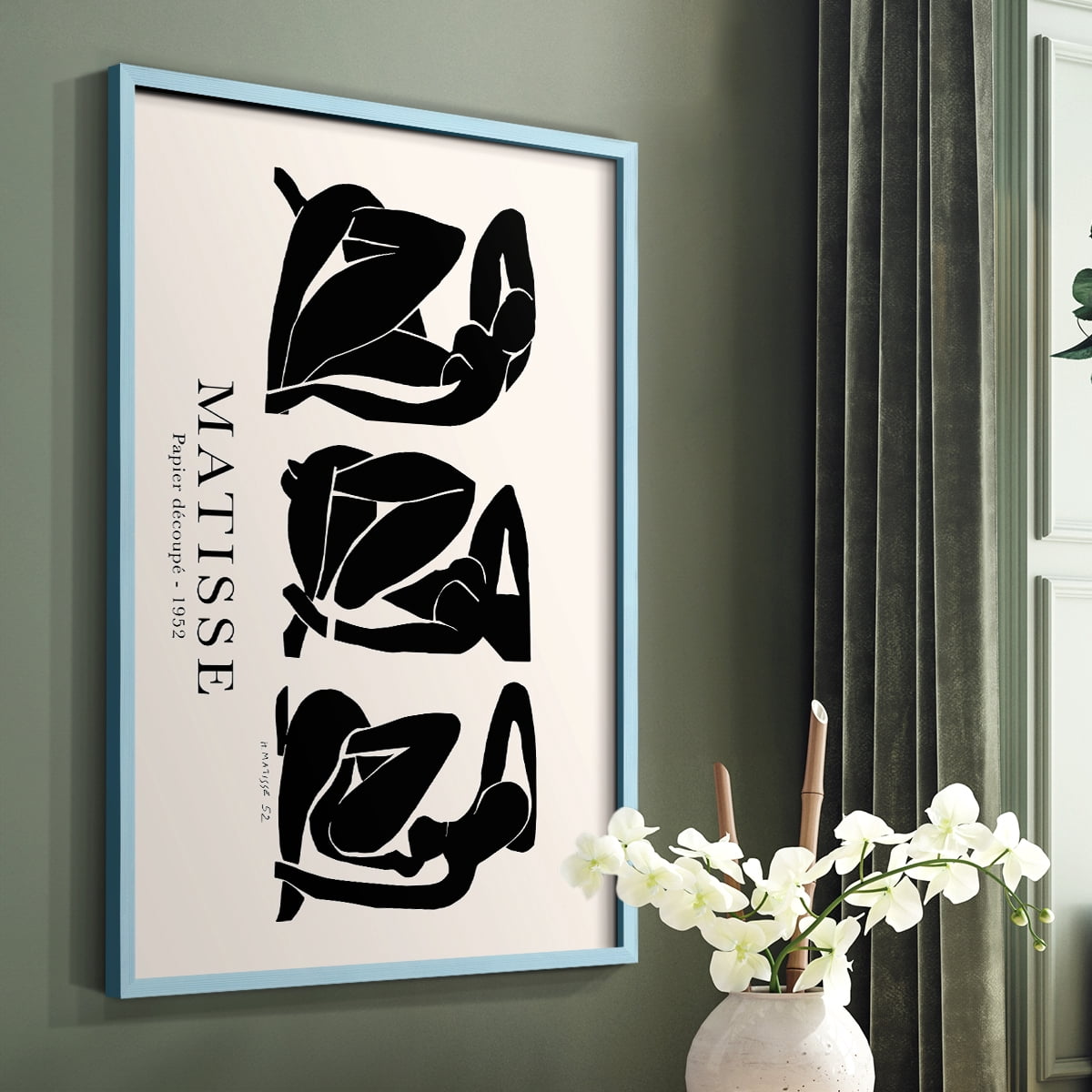 Matisse CCLXIV in Solid Wood 11 x 14 Framed Print