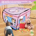 thumbnail image 3 of Pop Up Play Tent for Kids - Foldable Indoor & Outdoor Playhouse Vehicle Toys for Toddlers, Boys and Girls (Ice Cream), 3 of 7