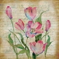 thumbnail image 2 of Brent, Paul 20x20 Black Ornate Wood Framed with Double Matting Museum Art Print Titled - Poetic Garden II, 2 of 4