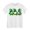 White, variant on Toddler Girls Summer Casual Tops Crew Neck T Shirts Short Sleeve Shamrocks Print Basic Shirts Size 3-4T ,Black