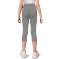 thumbnail image 4 of Sweet Hearts 3-Pack Girls Capri Leggings- Elastic Waist Capris for Girls Pants Tween Girls Clothes Clothing Made in USA, 4 of 6