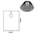 thumbnail image 2 of Barber Hair Cutting Cape, Professional Salon Hairdressing Gown with Snap Closure, 2 of 5