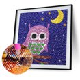 thumbnail image 1 of Cuadros Decorativos Kit de pintura de diamante 5D Mosaico de diamante redondo completo de animal DIY DQrwqpou Nuevos Originales, 1 of 8