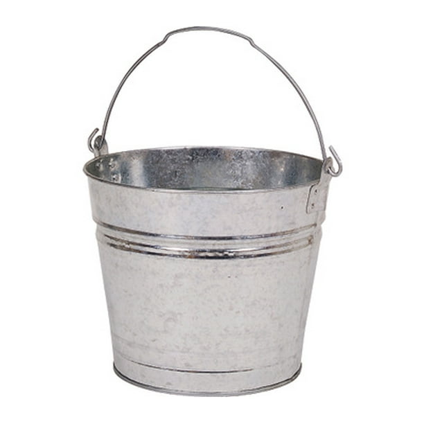 Behrens 1212GS Galvanized Metal Water Bucket, 12 Quarts (Case of 12)