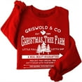 thumbnail image 2 of YATELLE Christmas Tree Farm Sweatshirt Clark Graphic Sweatshirt, 2 of 4
