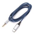 thumbnail image 1 of Cable De Audio Tipo C A AUX, Cable De Audio Auxiliar Tipo C A 3,5 Mm Para Automóvil Chip DAC Plug And Play Sin Pérdidas Para Auriculares Para Parlantes Para Estéreo Doméstico, 1 of 7