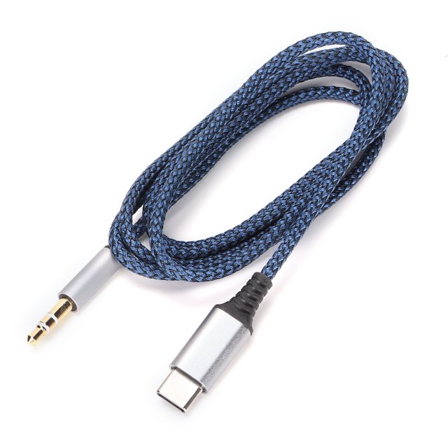 Cable De Audio Tipo C A AUX, Cable De Audio Auxiliar Tipo C A 3,5 Mm Para Automóvil Chip DAC Plug And Play Sin Pérdidas Para Auriculares Para Parlantes Para Estéreo Doméstico
