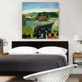 thumbnail image 2 of ARTCANVAS Haystacks in Brittany 1890 Canvas Art Print by Paul Gauguin - Size: 36" x 36" (1.50" Deep), 2 of 9