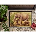 thumbnail image 3 of Elephants by Daphne Baxter Doormat 18x27, 3 of 4