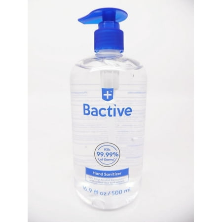 Zuru Bactive Hand Sanitizer with Aloe Leaf Extract - 16.9 fl. oz. / 500 mL