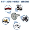 thumbnail image 3 of 30 Pcs Car Motorcycle Titanium Tone M6 Fender Bumper Washer Bolt Rivet Nut Kit Aluminum Alloy Engine Bay Fastener, 3 of 6