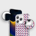 thumbnail image 5 of Étui Transparente pour iPhone 15 Pro - Motif de Pétales Célestes Roses, 5 of 5
