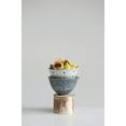 thumbnail image 3 of Creative Co-Op Round Stoneware Berry Bowls with Spouts & Reactive Glaze Finishes (Set of 2 Colors), 3 of 3