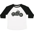 thumbnail image 3 of Inktastic Distressed Motorcycle Boys or Girls Toddler T-Shirt, 3 of 5