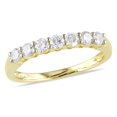 thumbnail image 1 of 1/2 Carat (ctw) Diamond Wedding Band Ring in 10K Yellow Gold, 1 of 5