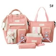 thumbnail image 3 of Girls School Bag Set Cute 5PCS Large Capacity Campus Backpack Elementary Bookbag, 3 of 10