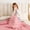 Pink, variant on FAMTKT Thermal Blanket 78.74x59.05in Skin-friendly Plain Printed Cool Silk Summer Quilt Breathable Lightweight AirConditioning Companion for Sweet Summer Nights