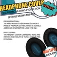 thumbnail image 4 of Almohadillas para Auriculares Inteprter de Cuero Profesional para Bose QC35 Color Negro, 4 of 6