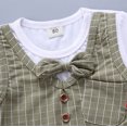 thumbnail image 3 of Traje de niños Chaleco de manga corta Ropa de niño Primavera y verano Traje de niños Verde Abanopi Ropa, 3 of 7