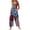 #03Blue, variant on Patriotic Themed Patchwork One Piece Comfortable Vacation Overalls For Women Blue 4XL