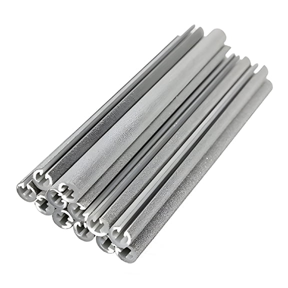 MELIVO 36Pcs Bike Spoke Reflectors for Mountain/Road Bikes - Silver