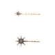 thumbnail image 1 of Paquete de 2 Pasadores de cabello jinwen con Forma de estrella, 1 of 8