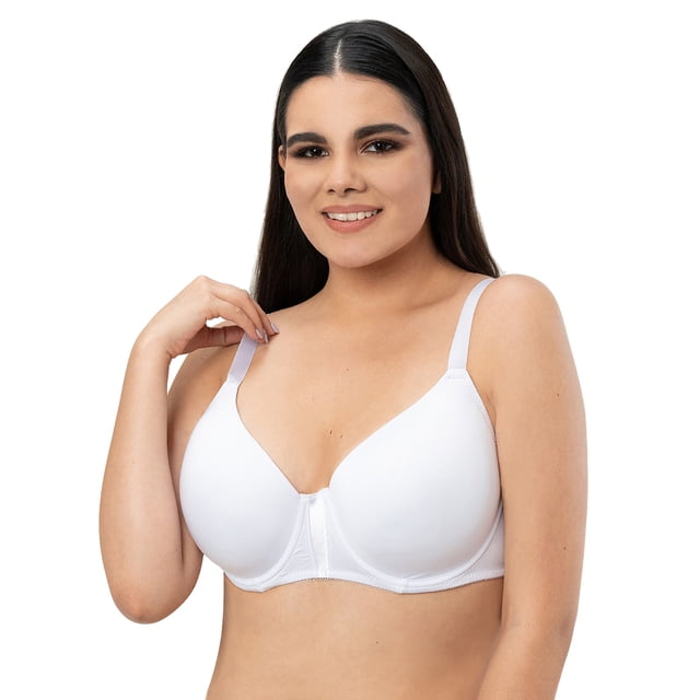 Dúo de Brasier Adda Lingerie Modelo Atina, Brasier para busto pesado, Color azul y blanco