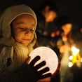 thumbnail image 3 of MyArtWe 3D Moon Night Light Touch Switch 16 Colors Moon Lamp, 3 of 12