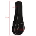 thumbnail image 2 of OULII Étui de Transport Mandoline Noire avec Bandoulière Réglable et Poche Extérieure Multifonctionnelle, 2 of 8