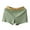 Green, variant on Men Underpants Elastic Mid Waist Solid Color Seamless Soft Pockets Breathable Quick Dry Moisture-wicking Firm Stitching Underpants Couple Shorts