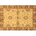 thumbnail image 1 of Ahgly Company Indoor Rectangle Abstract Brown Modern Area Rugs, 8' x 10', 1 of 4