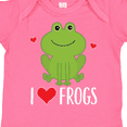 thumbnail image 4 of Inktastic I Love Frogs Gift Boys or Girls Baby Bodysuit, 4 of 5