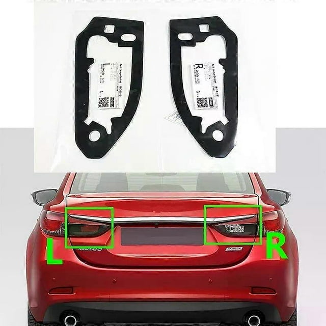 Car Rear Bumper Headlight Tail Light Lamp Sealing Gasket For MAZDA 6 Atenza 2014 2015