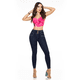 thumbnail image 5 of Jeans Mujer Colombiano strech Push Up Skinny Pantalón Dama azul petroleo 9, 5 of 6