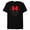 Black, variant on Disney Minnie Mouse Icon Christmas Holiday Lights Snowflakes - Short Sleeve Blended T-Shirt for Adults - Customized-Navy Heather