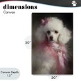 thumbnail image 4 of Stupell Industries Eclectic Just A Girl Who Loves Pink Canvas Art, 20 x 30, by Tina LeCour, 4 of 8