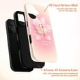 thumbnail image 4 of Pink Lily with Jesus Is My Saviour Phone Case, Aesthetic Christian Flower Cover for iPhone 17 16 15 14 13 12 11 Pro Plus, 4 of 6