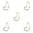 thumbnail image 3 of kurtrusly Contemporary Iron Ores Stone Display Stand Chic Rock Holder Base Home Office Decor Golden S 5Set, 3 of 6