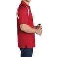thumbnail image 3 of Mafoose Men's Dry Zone Colorblock Raglan Polo Shirt True Red/ White Medium, 3 of 5