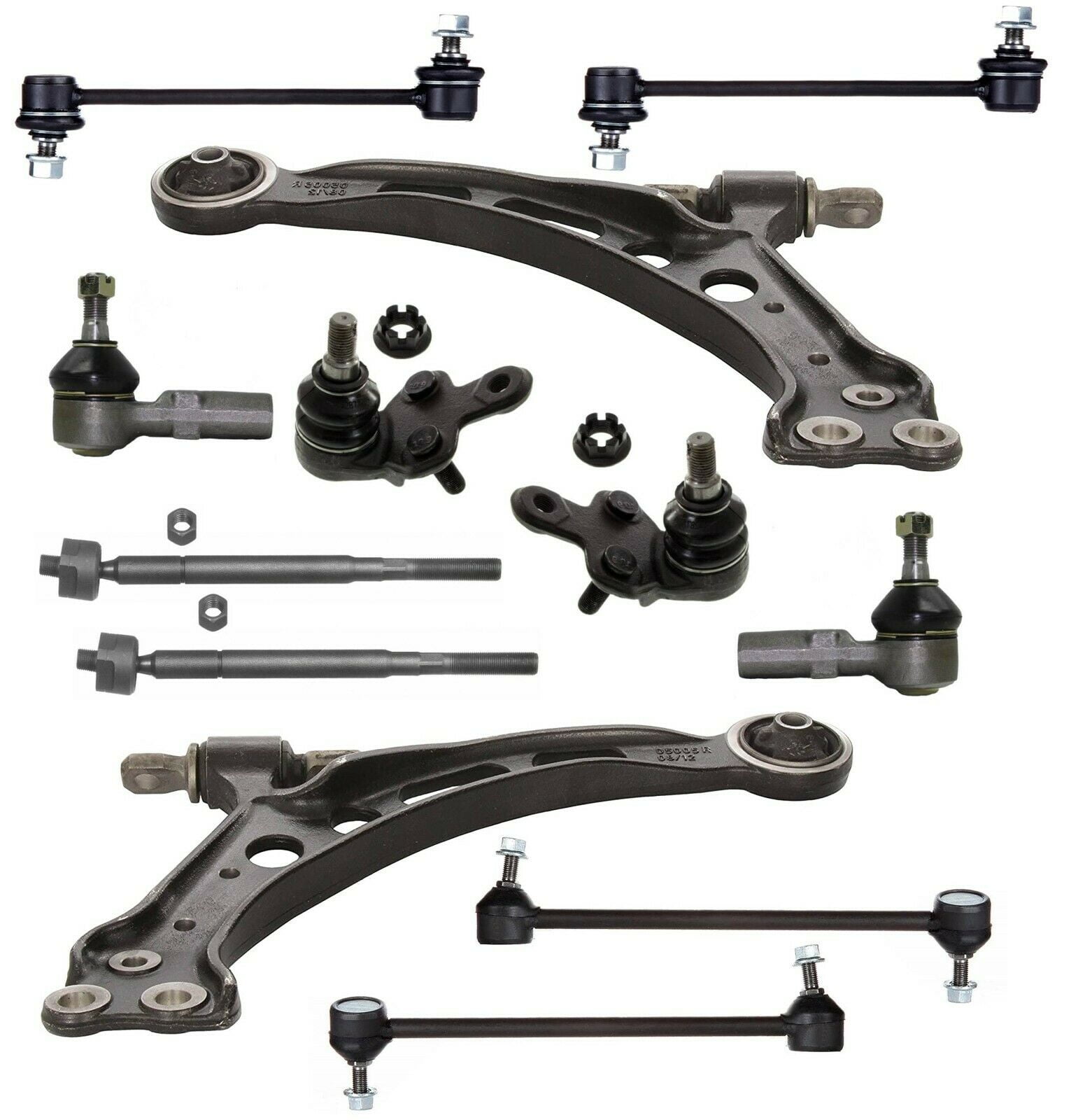 Rear Struts Springs Sway Bars for 1992 1993 1994 Lexus ES300 Toyota Camry 3.0L