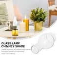 thumbnail image 6 of 3 Inch by 7 Inch Clear Glass Oil Lamp Chimney for Vintage and Restoration of Antique Oil and Kerosene Lamps, 6 of 10