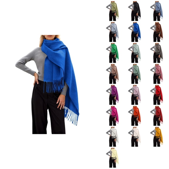 Blanket Scarf for Women â Oversized Thick Winter Shawl Wrap, Cozy Long Neck Warmer for Cold Weather, Elegant Holiday Gift