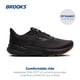 thumbnail image 2 of Zapatillas Brooks Revel 8 para Mujer para Correr y Caminar Negro Talle 9 M, 2 of 6