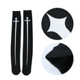 thumbnail image 5 of 1 par de medias de cosplay Medias estampadas sobre la rodilla Disfraz de Halloween, 5 of 5