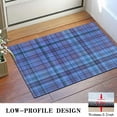 thumbnail image 3 of Blue Checkerboard Checkered Pattern Door Rugs,Washable Non Slip Door Mats Indoor,Decorative Door Mats,Entry Mat Indoor for Entrance,Bedroom,Kitchen,Bathroom,16"x24", 3 of 6