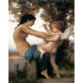 thumbnail image 1 of A Young Girl Defending Herself- - CANVAS OR FINE PRINT WALL ART, 1 of 1