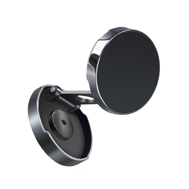 TAPDRA Support de Téléphone pour Voiture Pliable à Conception Magnétique Universel Compatible avec iPhone Android Navigation GPS Appels Mains Libres Noir