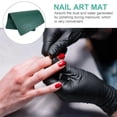 thumbnail image 3 of Nail Art Mat Manicure Desktop Mat Nail Shop Nail Art Pad Dual-sided Pad, 3 of 3