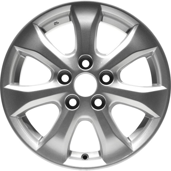 New Aluminum Whee Rim 16 Inch Fits 2007-2011 Toyota Camry 16x6 1/2 l 5 on 114.3 - 4.5 Inches 7 Spoke