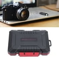 thumbnail image 1 of Memory Card Storage Case, Memory Card Case Secure Multi Slot Scratch Resistant Rubber Liner  for XQD Cards, 1 of 7